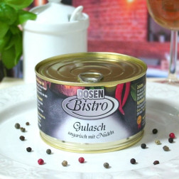 Dosen Bistro Gulasch di manzo ungherese con pasta (400g)