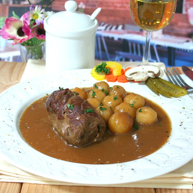 Dosen Bistro beef roulade aux pommes de terre (400g) Dosen Bistro beef roulade aux pommes de terre (400g)