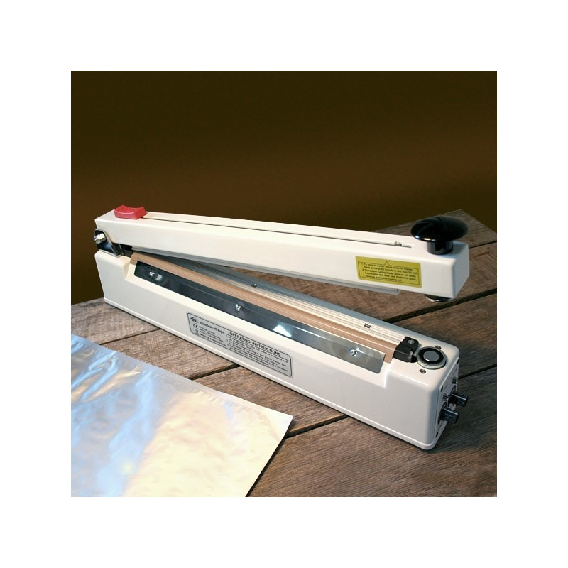 Impulse Sealer with Holding Magnet and Cutter (300mm)