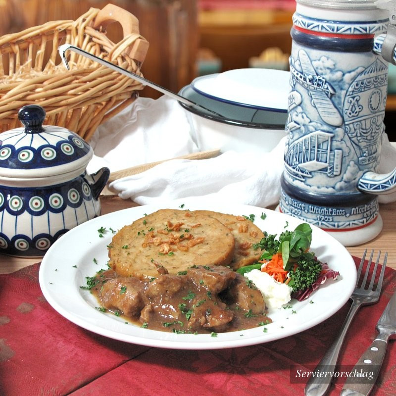 Dosen Bistro Goulache de Porc à la bière aux boulettes de farine (400g) Dosen Bistro Goulache de Porc à la bière aux boulettes de farine (400g)