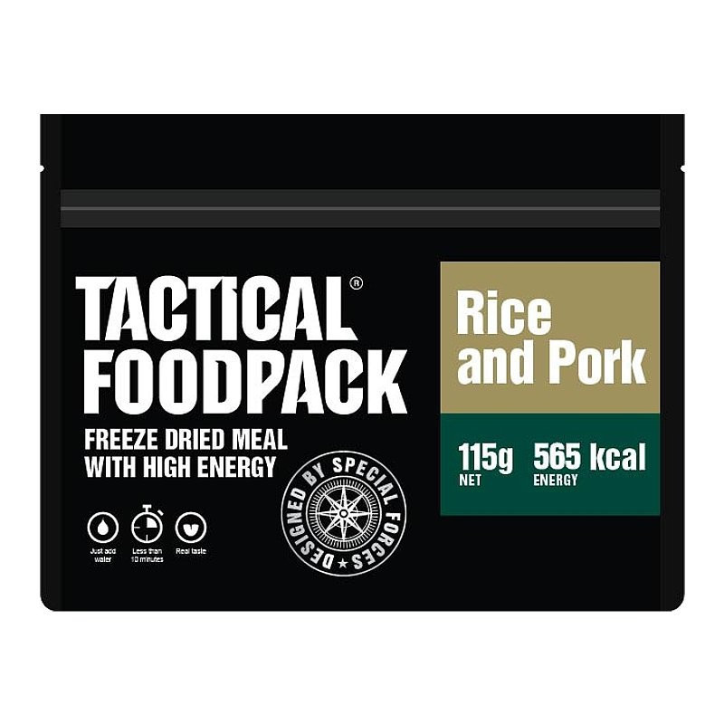 Tactical Foodpack Riz et Porc (115g)