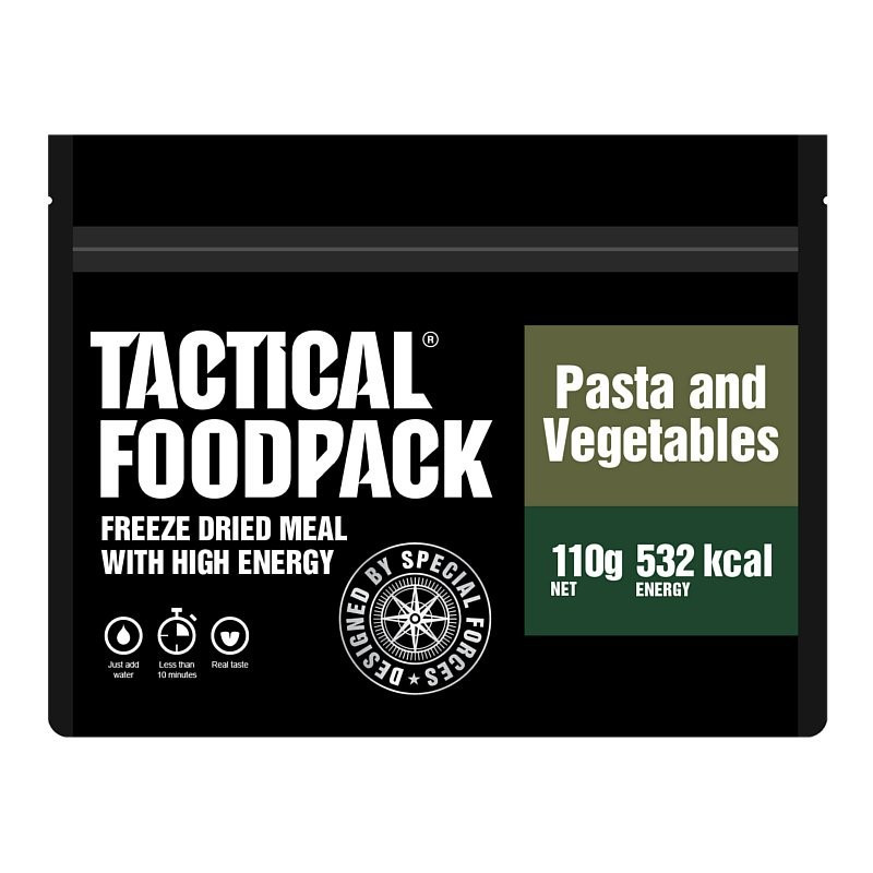 Tactical Foodpack Pasta and Vegetables (110g)