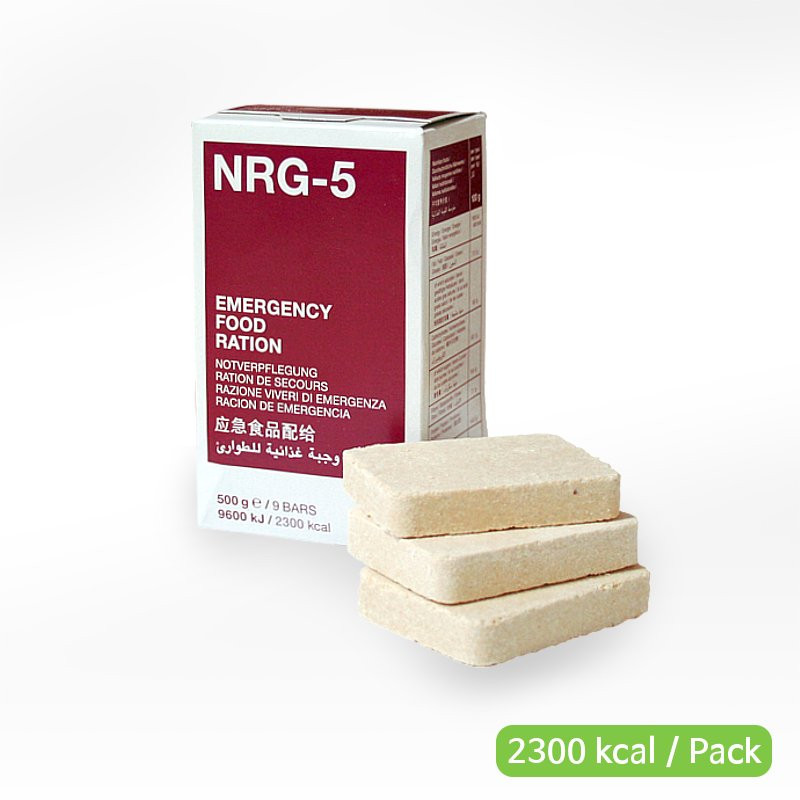 NRG-5 Notrationen - Emergency Food Ration, 500g