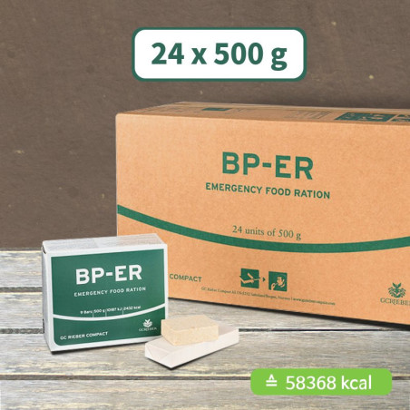 BP-ER Compact Food Emergency Rations - Value Pack (24 X 500g)