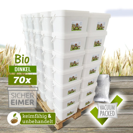 70 x 7,5kg BIO Dinkel (DE-ÖKO-006)