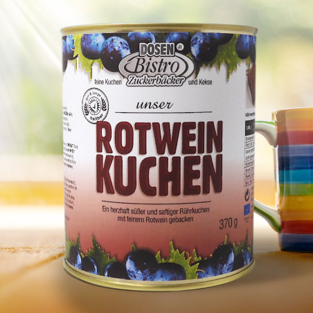 DosenBistro™ Rotweinkuchen (370g)