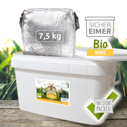 7.5 kg organic corn – emergency supply & long-term storage | DE-ÖKO-006