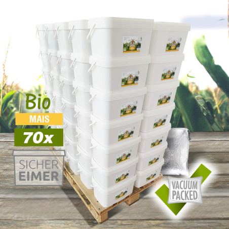 70 x 7.5 kg organic corn – long-term storage & emergency supplies | CONVAR™