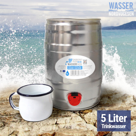 EF Contenitore acqua 5 L – Acqua potabile