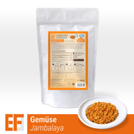 EF MEALS Gemüse Jambalaya (1 Portion) (180g)