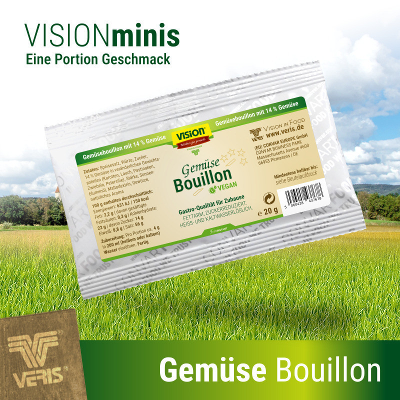 VISION Bouillon de légumes (20g)