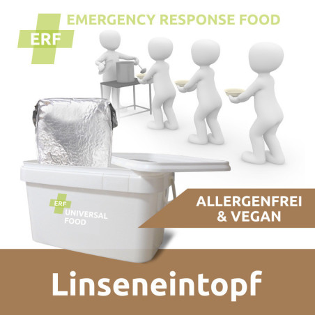 ERF Linseneintopf (3,75kg) (ESL) 2 x 25 Portionen