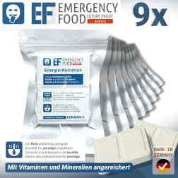 9 x EF Ration énergétique d'urgence (120g)