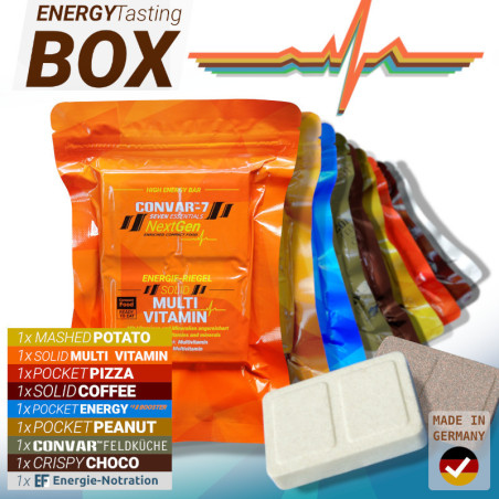 CONVAR-7 NextGen Energy Bar - Tasting Box