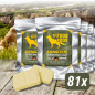 81 x CONVAR™ Feldküche FOOD4DOX Long-term dog food (120g)