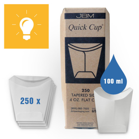 Quick Cup disposable collapsible cup (250 pcs)