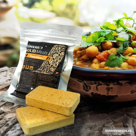 CONVAR-7 Repas solides Chana Masala 120 g