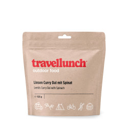 Travellunch Lenticchie al curry con spinaci (125 g)