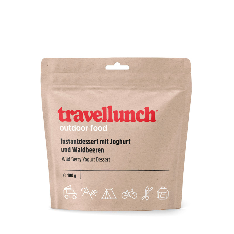 Travellunch Instant dessert with yogurt and wild berries (100g)