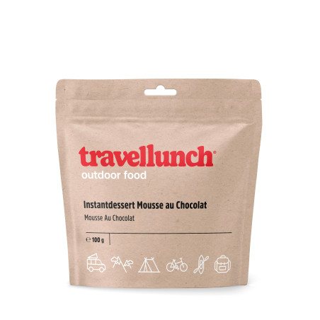 Travellunch Dessert instantané Mousse au Chocolat (100g)