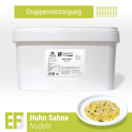 EF MEALS Cream noodles with chicken and spinach (3,75kg) (ESL)