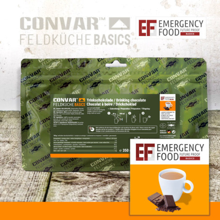 CONVAR™ Feldküche Basics Chocolat à boire instantané (350g)