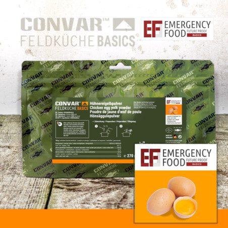 CONVAR™ Feldküche Basics Egg yolk powder (270g)