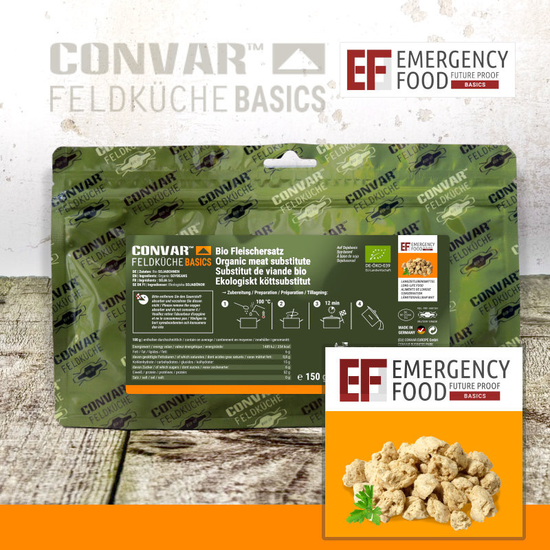 CONVAR™ Feldküche Basics Meat substitute (150g)