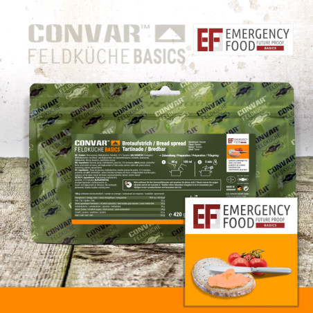 CONVAR™ Feldküche Basics Pâte à tartiner à la crème de tomate (420g)