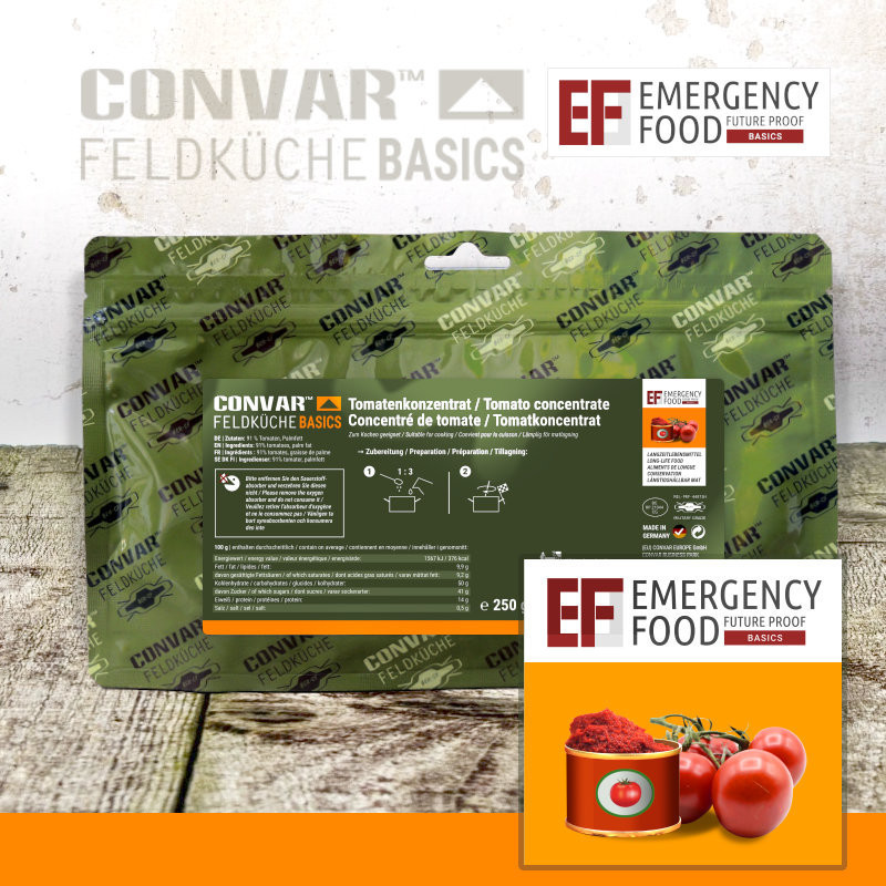 CONVAR™ Feldküche Basics Concentrato di pomodoro (250g)