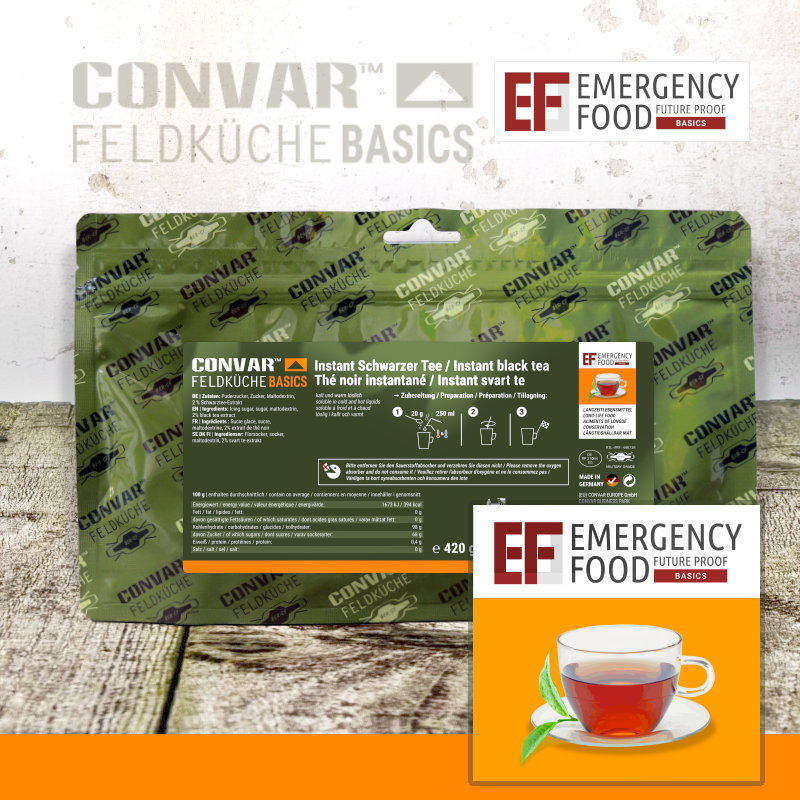 CONVAR™ Feldküche Basics Tè istantaneo (420g)