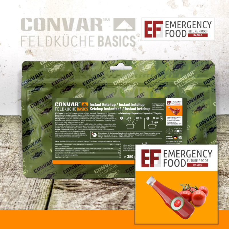 CONVAR™ Feldküche Basics Ketchup (350g)