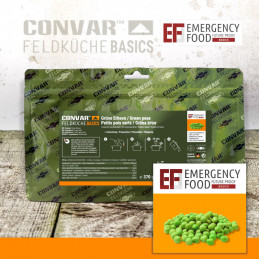 CONVAR™ Feldküche Basics Grüne Erbsen (370g)