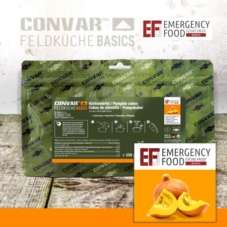 CONVAR™ Feldküche Basics Kürbiswürfel (250g)