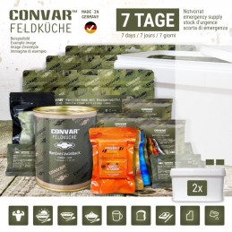 CONVAR™ Feldküche 7 days emergency supply