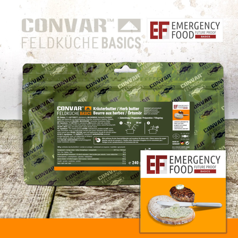 CONVAR™ Feldküche Basics Herb Butter (240g)