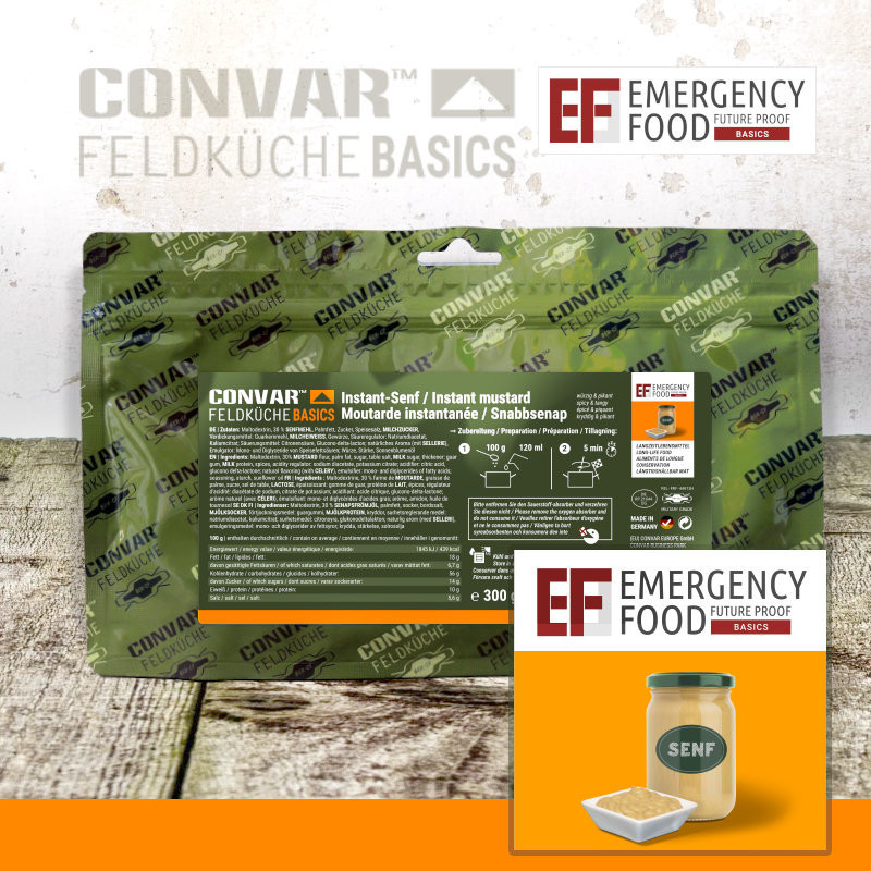 CONVAR™ Feldküche Basics Mustard (300g)