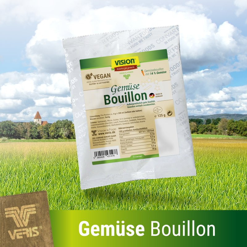 VISION Bouillon de légumes (125g)