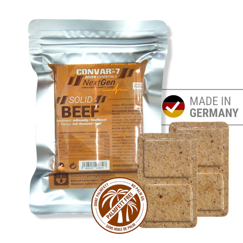 CONVAR-7 Barre énergétique NextGen au bœuf solide 120 g