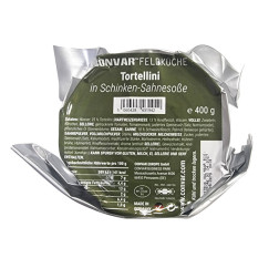 CONVAR™ Feldküche Tortellini in Schinken-Sahnesoße (400g)