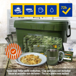 72-Hour Emergency Supply with 6 L Water (EU Recommendation) | CONVAR™