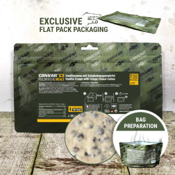 CONVAR™  Vanilla cream with chocolate nut cubes 95g