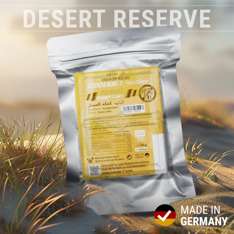 CONVAR-7 NextGen Energy Bar - Pocket Honey Cake (120g) CONVAR-7 NextGen Energy Bar - Pocket Honey Cake (120g)