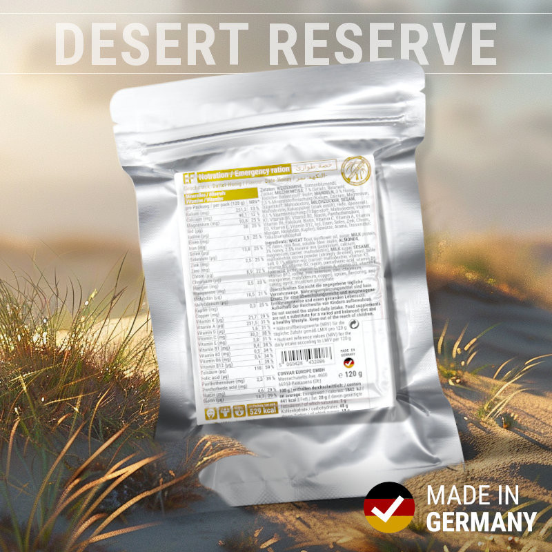 EF Ration d'urgence au miel de dattes molles (120g) EF Ration d'urgence au miel de dattes molles (120g)