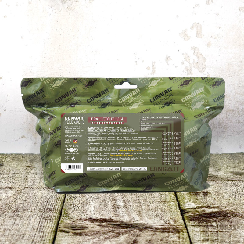 CONVAR™ Feldküche EPa Leicht V.4 direkt verzehrbar