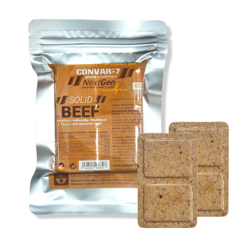 CONVAR-7 NextGen Energy Bar - Solid Beef (120g) CONVAR-7 NextGen Energy Bar - Solid Beef (120g)