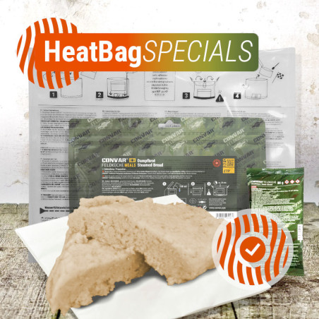 CONVAR™ Feldküche Dampfbrot (100g) – Sättigendes Outdoor-Brot