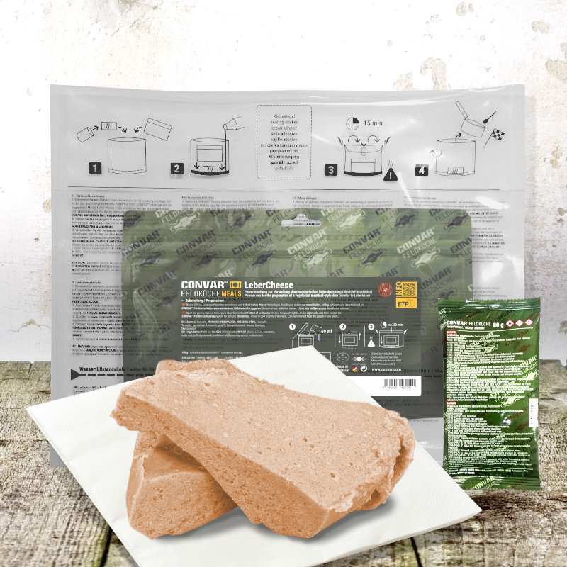 CONVAR™ Feldküche LeberCheese (120g) CONVAR™ Feldküche LeberCheese (120g)