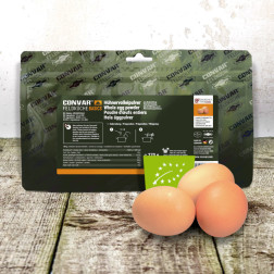 CONVAR™ Feldküche Basics BIO Poudre d'œufs entiers de poulet (270g) - [DE-ÖKO-039]