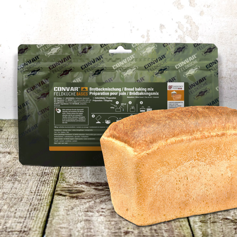 CONVAR™ Feldküche Basics Bread Baking Mix (400g) CONVAR™ Feldküche Basics Bread Baking Mix (400g)